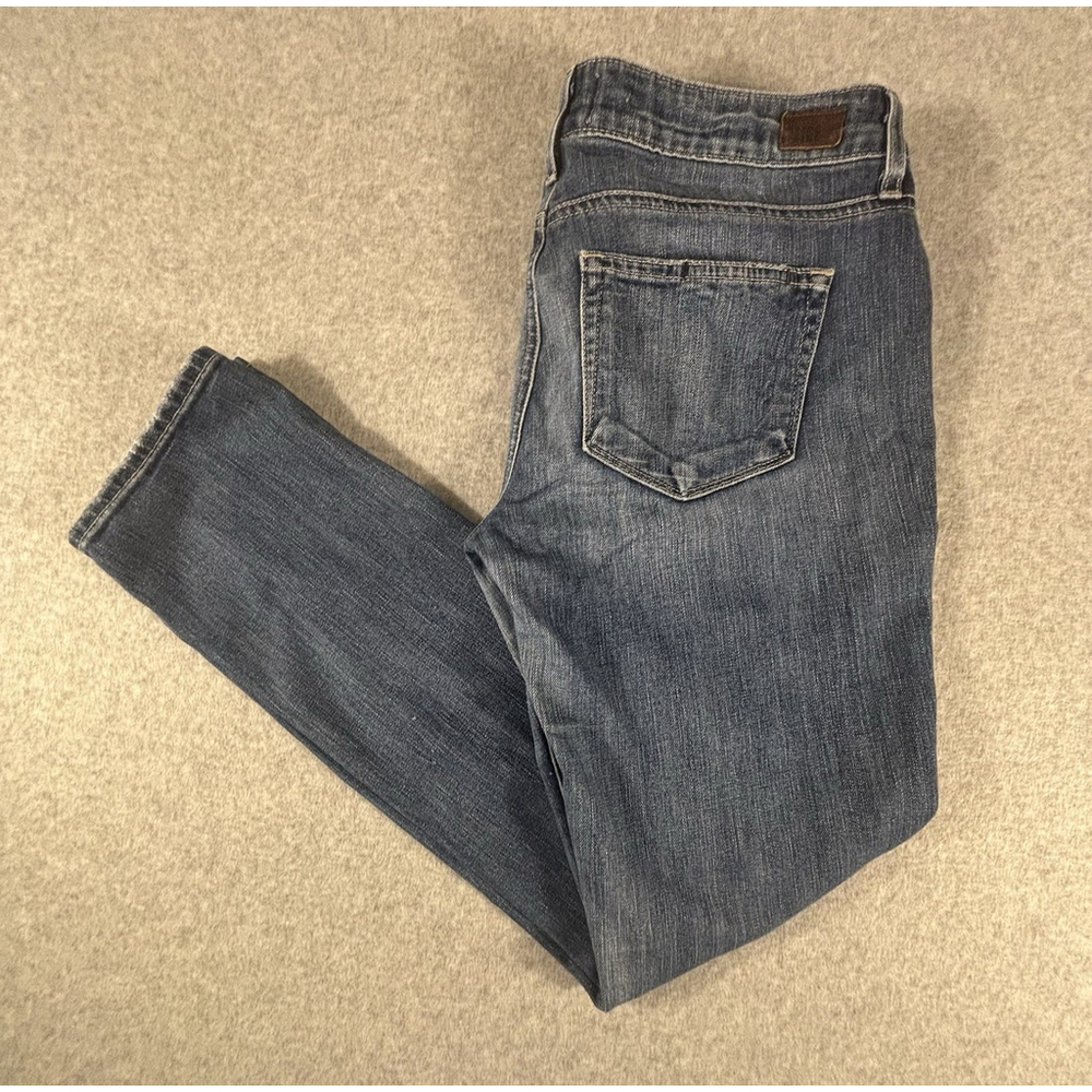 PAIGE Jimmy Jimmy Skinny Jeans Womens Size 27 Medium Wash USA Premium Denim